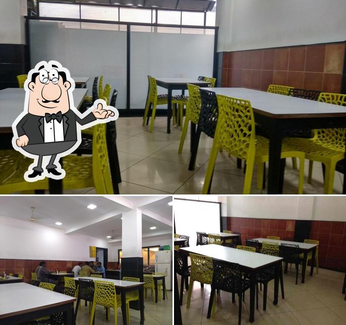 The interior of Aysha Restaurant