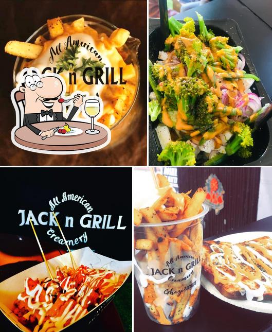 Food at Jack n Grill