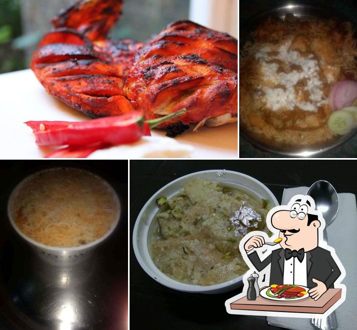 Food at Hyderabadi Daawat