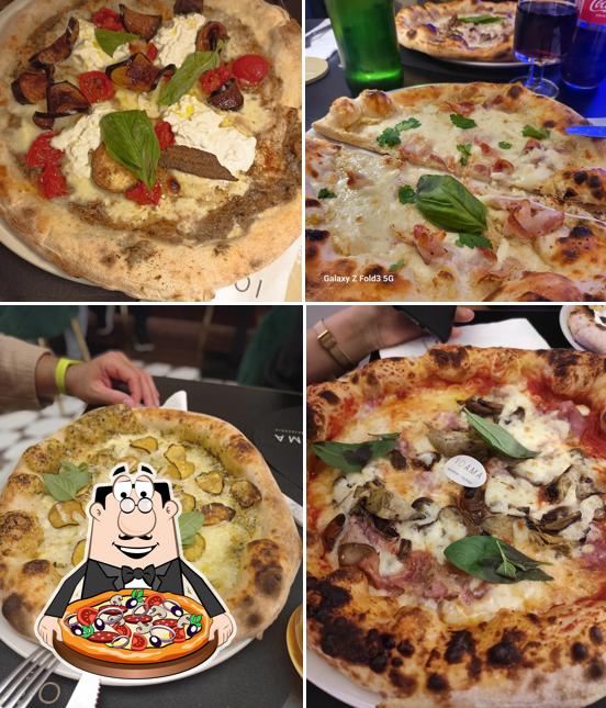 Prenditi tra le molte varianti di pizza