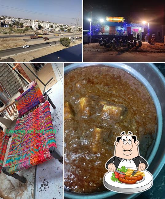 The image of Jodhpur Veg, Non-Veg & Fast Food Restaurant’s food and exterior