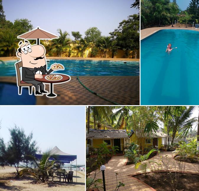 Enjoy the view outside Morjim Holiday Beach Resort