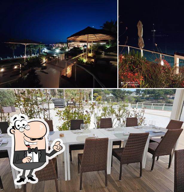 Dai un'occhiata agli interni di Oltre Ristorante Lido Gandoli