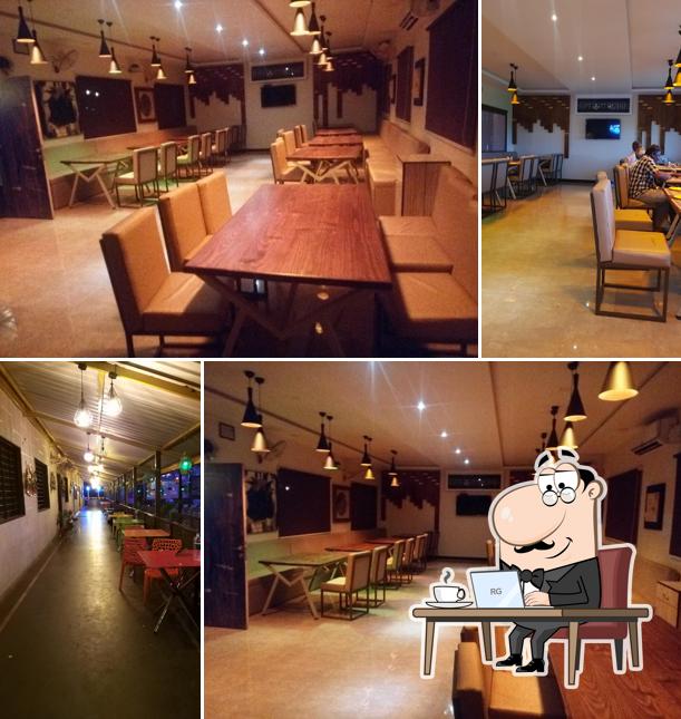 The interior of BHP6 Bar & Restaurant