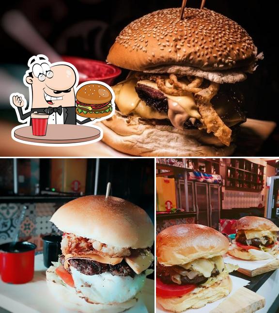 Consiga um hambúrguer no Ribs Bar.B.Q Hamburgueria & Costelaria