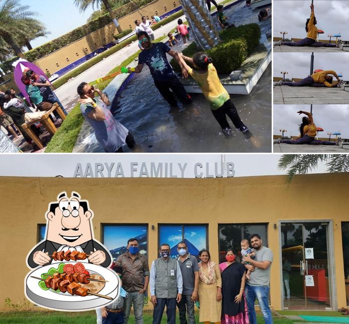 Food at Aarya Family Club and Resort