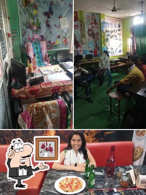 The interior of Ben Pizza