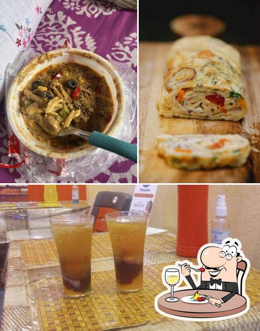 Chocolate mousse at DEY'S CAFE