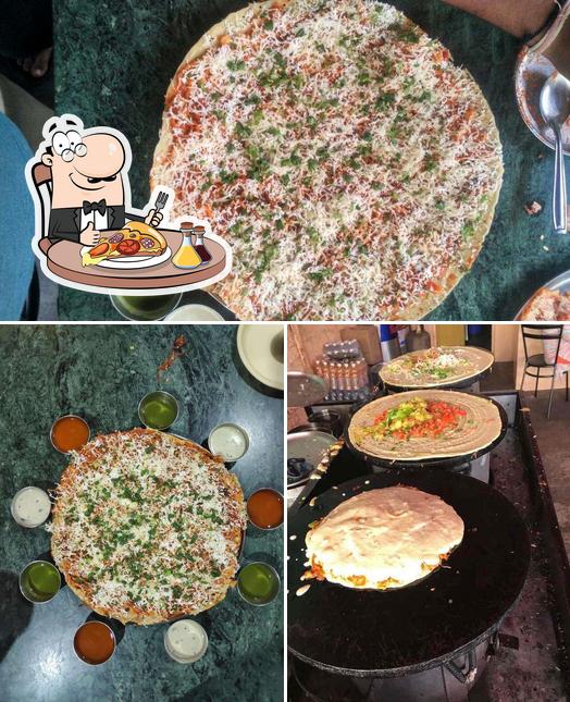 Try out pizza at AkurdiManna Dosa Magic