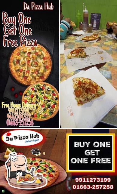 Pick pizza at Da Pizza Hub