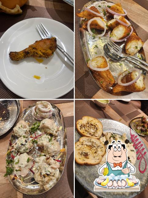 Oysters at Desi Firangi by Clay Inn