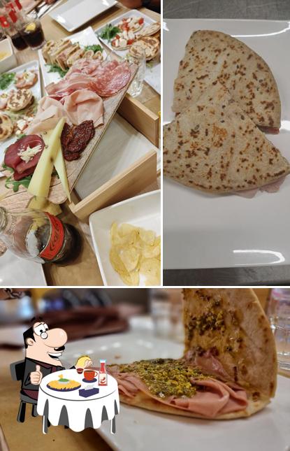 Piatto di formaggi al Piadart