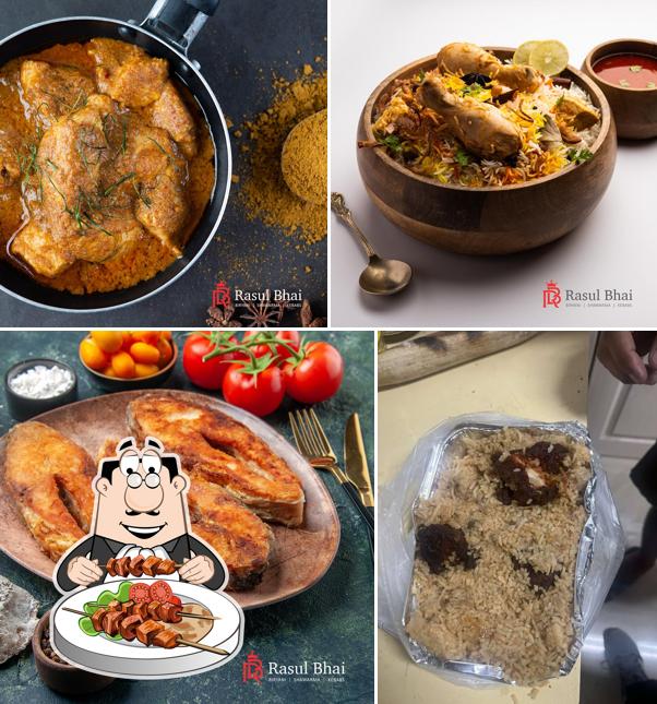 Meals at Rasul Bhai Biryani