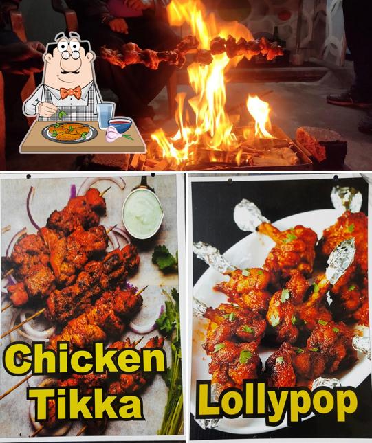 Chicken wings at Tandoori nights