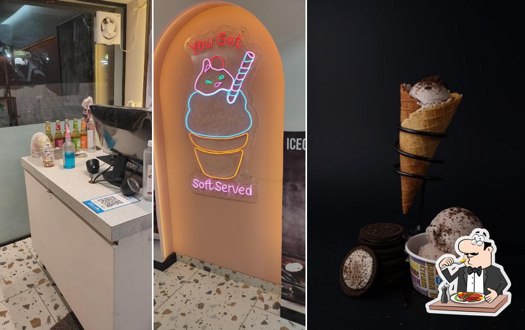 Food at Sancha’s creamery