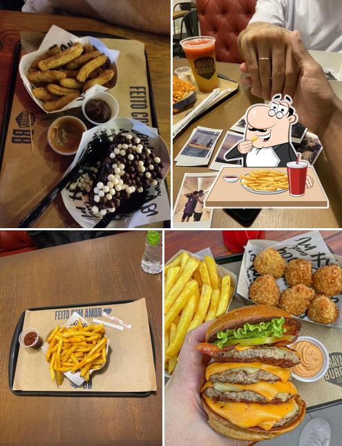 Batata frita em Brayan Burger Jóquei