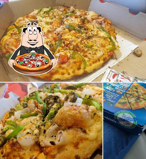 At Domino's Pizza Saproon, Solan, you can order pizza