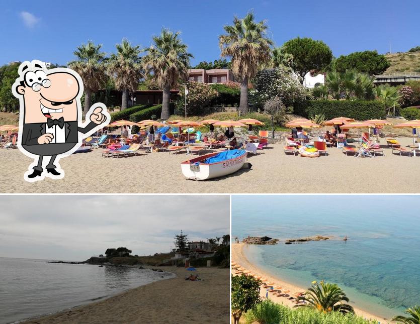 Gli esterni di Lido baja d'oro