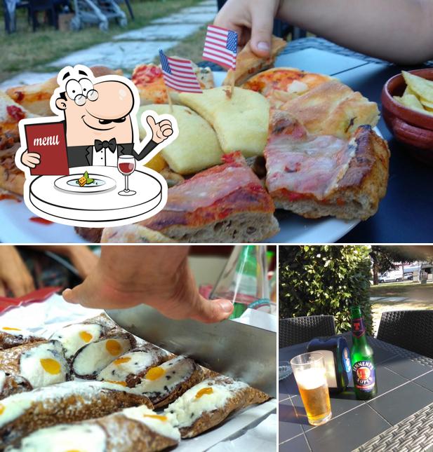 Questa è la foto che presenta la cibo e birra di Bar Sonia