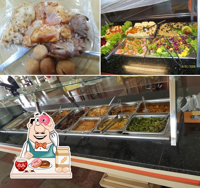 CHURRASCARIA GAUCHA LABRESCIA provê uma variedade de sobremesas