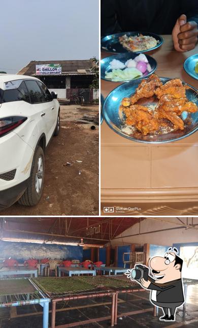 See this picture of Dhillon Fouji Dhaba