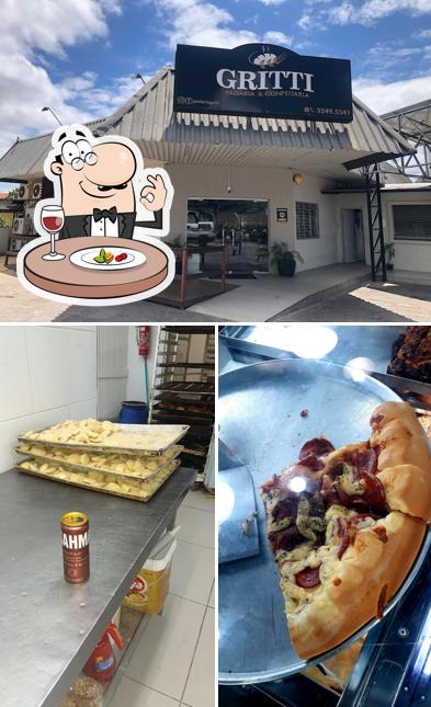 Esta é a imagem apresentando comida e exterior no Padaria Gritti