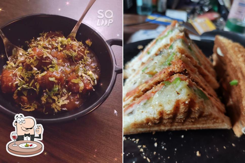 Food at The Food Villa Café