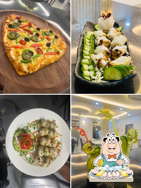 Oysters at Veg Fusion Best Family Restaurant Best Banquet Hall Best Restaurant in Phagwara