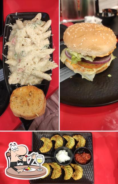 Hamburger at Shamby's Pizza Cafe