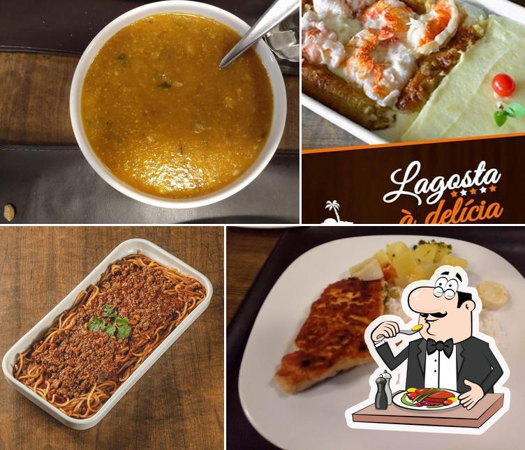 Comida em Restaurante Tropical Beach