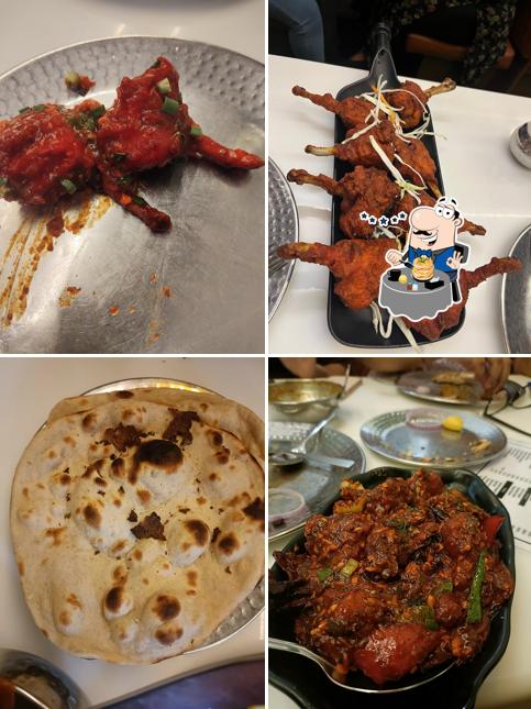 Food at Pawar's kitchen