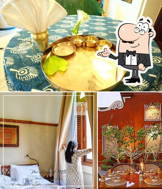 Take a seat at one of the tables at Agashiye