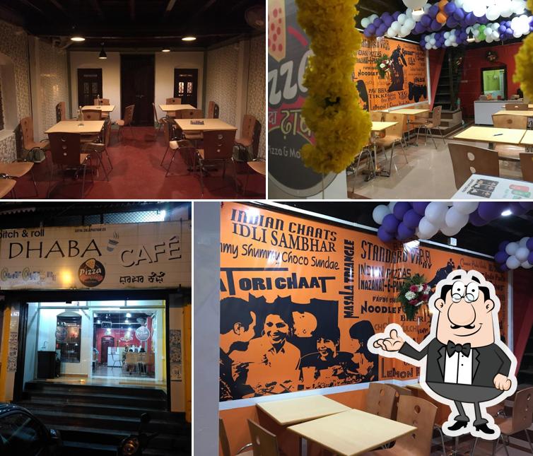 The interior of Dhaba Cafe