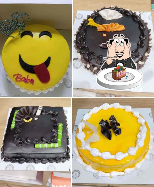 Chocolate cake at Kreamz