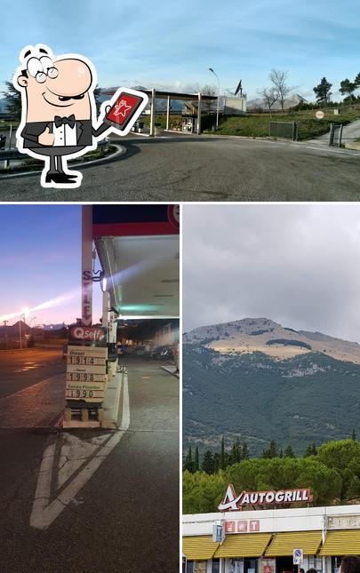 Gli esterni di Autogrill Frascineto Est