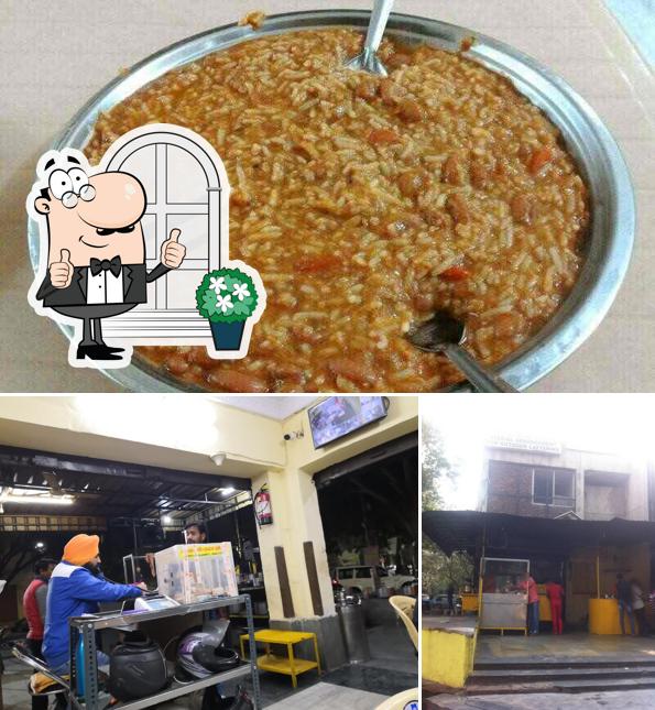 Ropar Punjabi Dhaba is distinguished by exterior and food