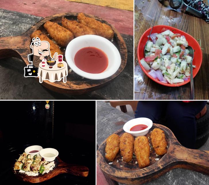 Food at Rider's Cafe "Dockyard"