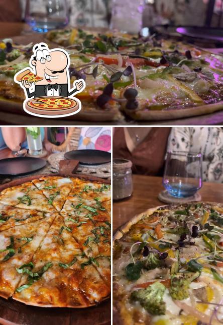 Get pizza at SUHA - The Beach Cafe