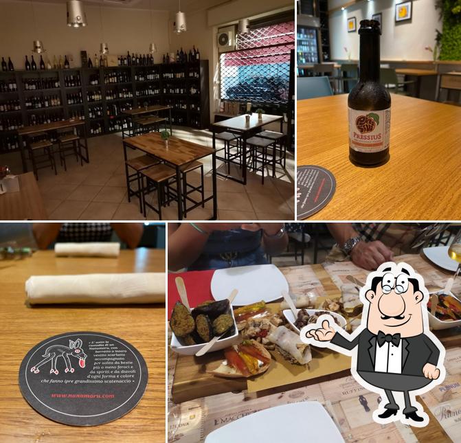 Gli interni di Vineria Enoteca Dotvini