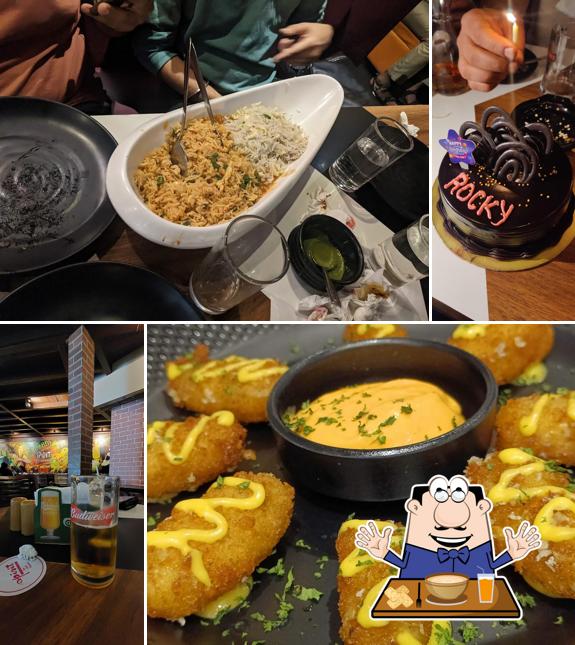 Food at spirit Kitchen &bar,opp trade star. Jb nagar Andheri east mumbai 400059