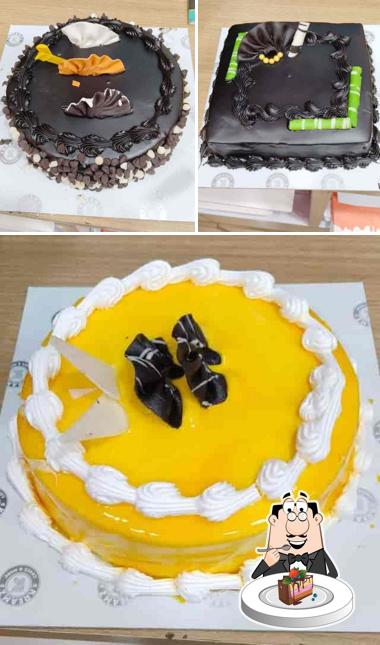 Chocolate cake at Kreamz