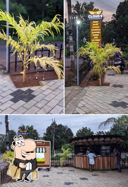 The exterior of MF Cloud9 Cafe& Restaurant