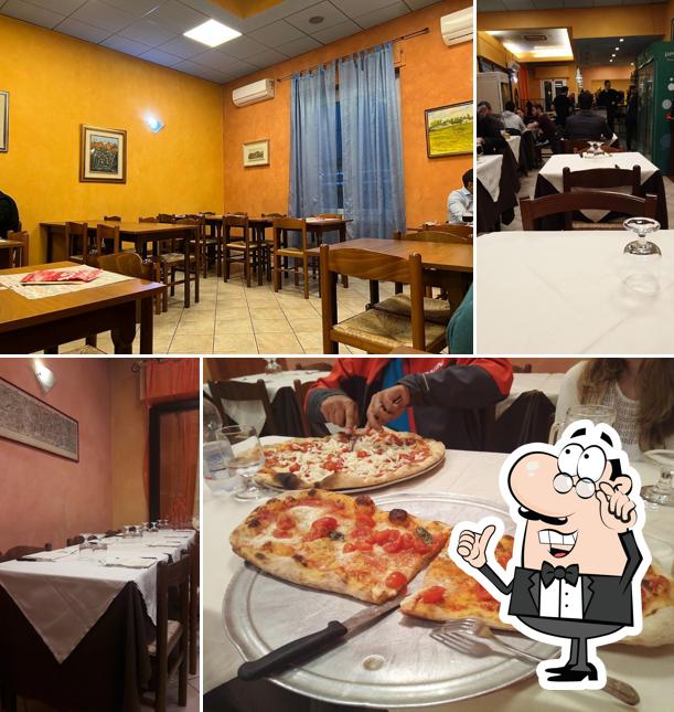 Gli interni di Pizzeria Da Filo Parma