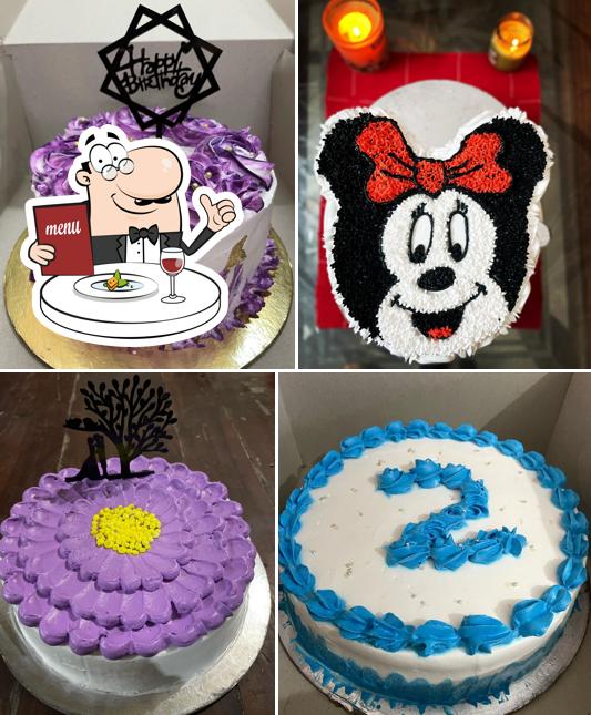 Food at Meenakshi's Pastry Delights