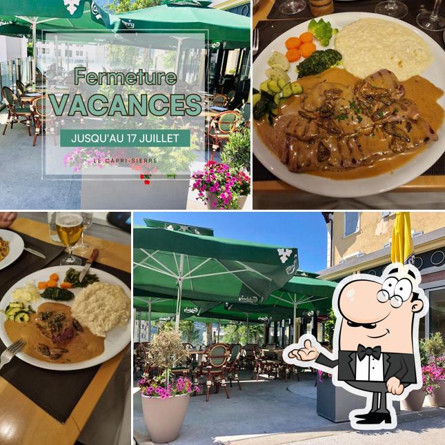 Gli interni di Restaurant pizzeria Le Capri