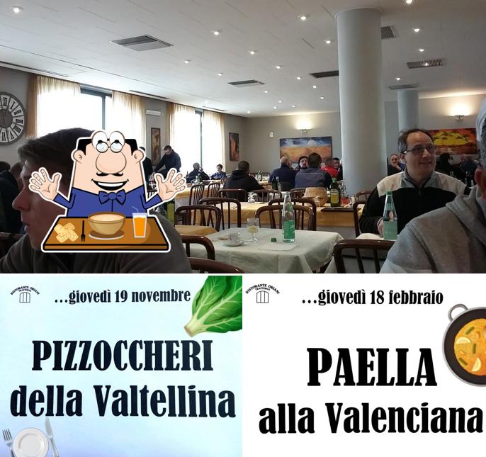 Platti al Ristorante Oriani