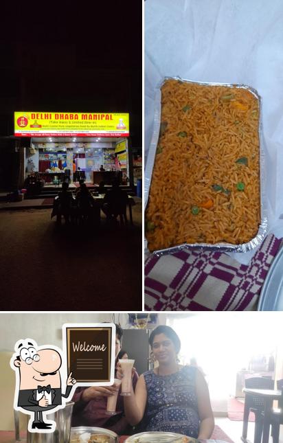 See this pic of Delhi Dhaba