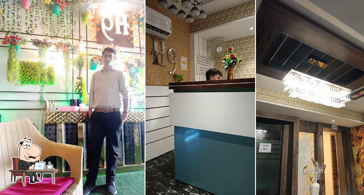 The interior of H9 Bar & Restaurant