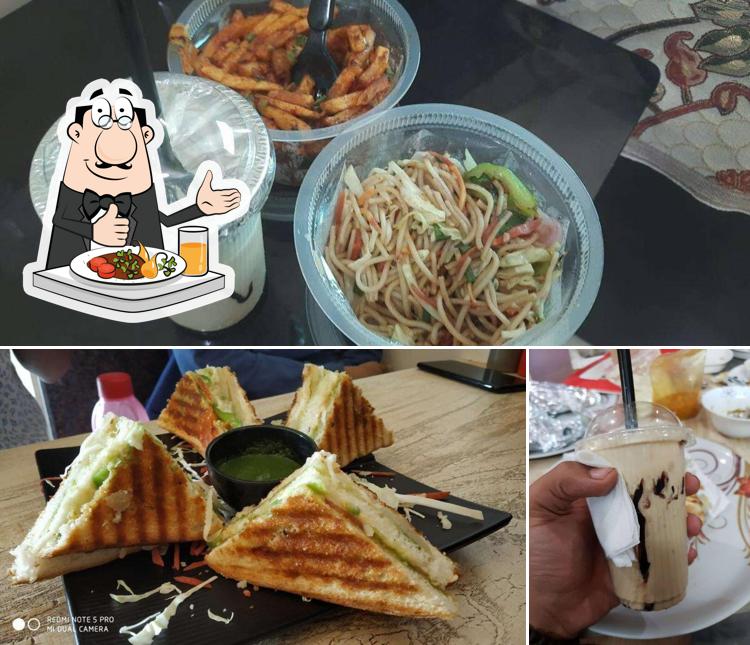 The restaurant's food and beverage