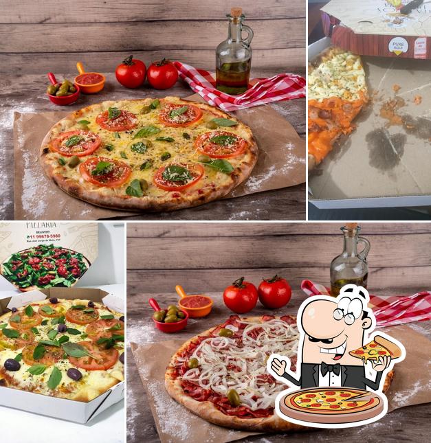 Consiga diversos estilos de pizza